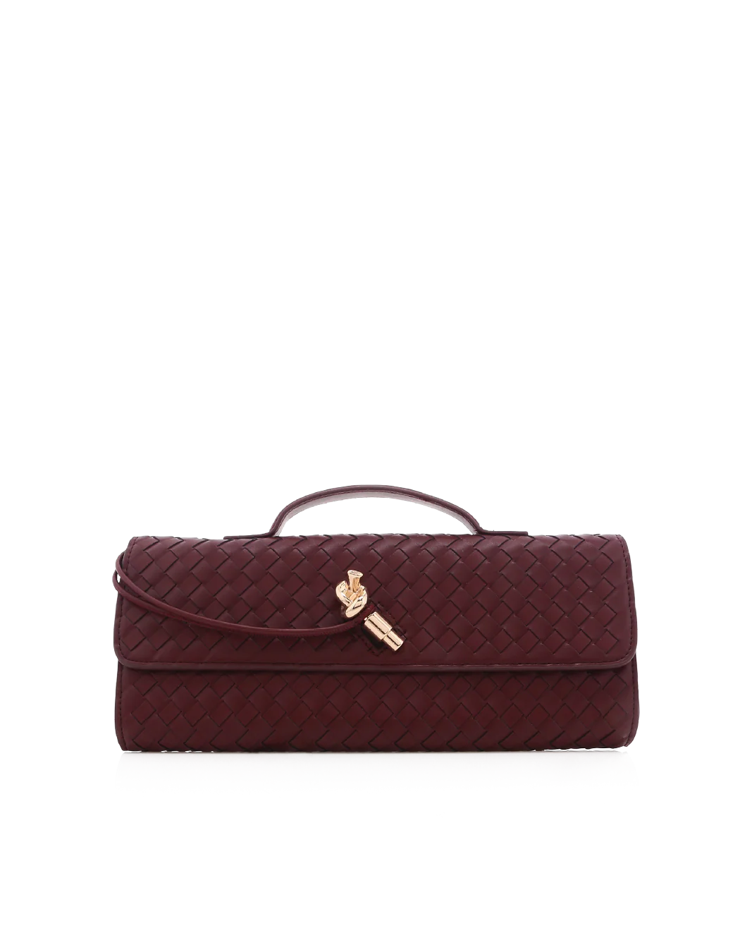 ALICE CLUTCH BAG - WINE