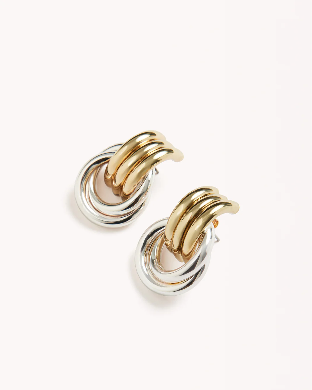 ANTHE EARRING - GOLD-SILVER - Image 5