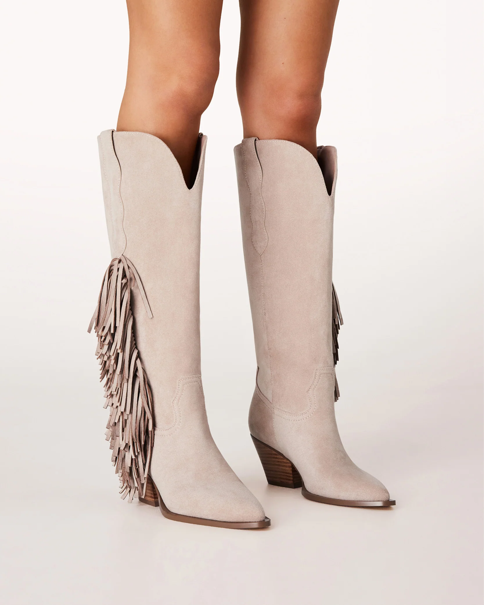 ARDIE - LIGHT BEIGE SUEDE - Image 2