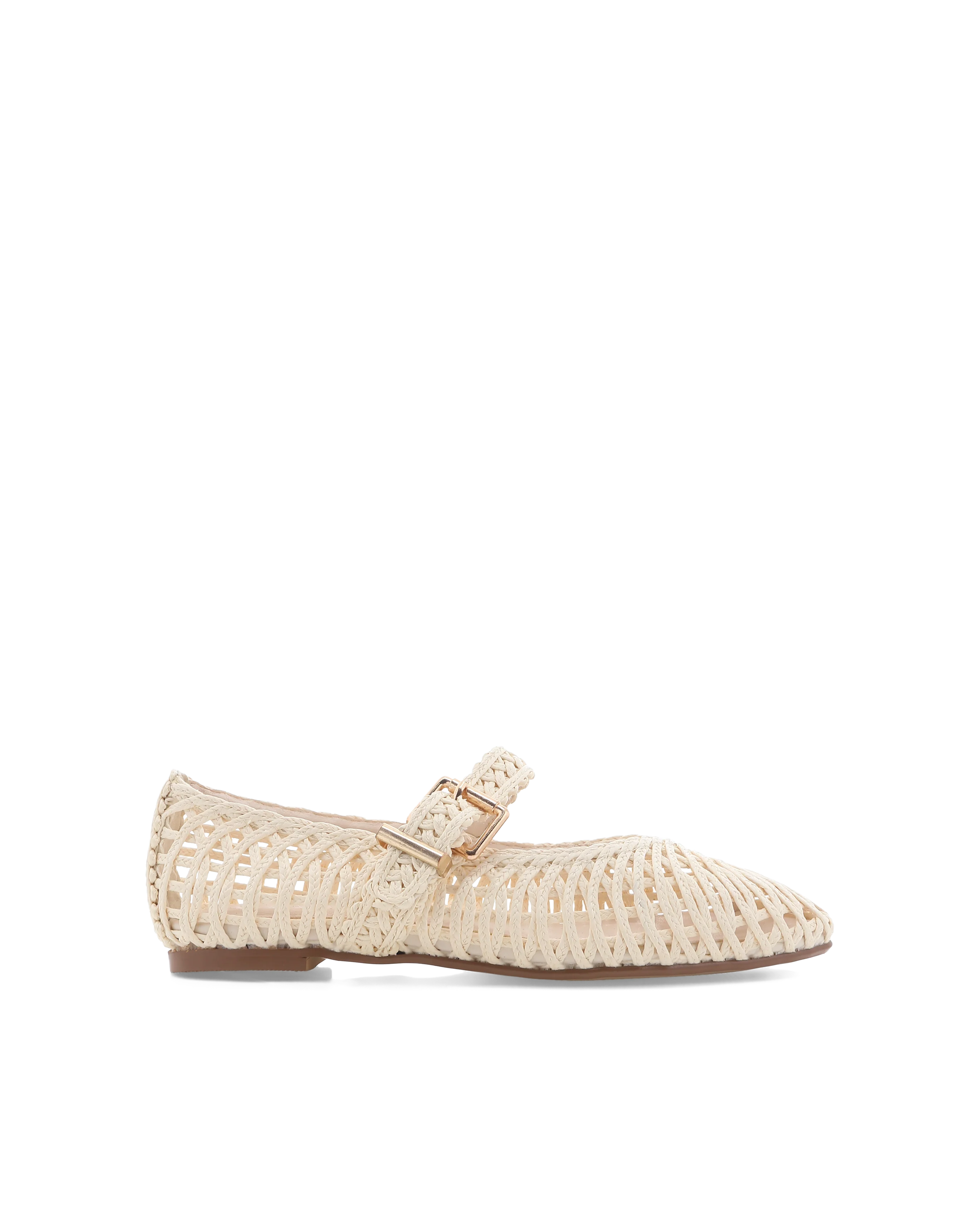 FRANKY - IVORY RAFFIA WEAVE