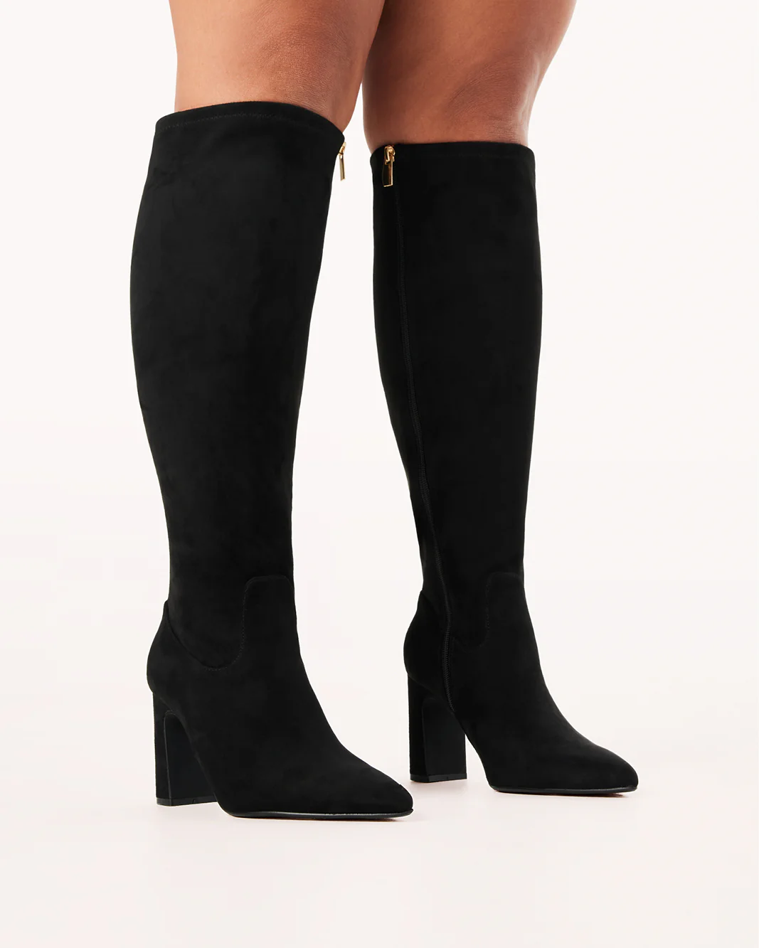 FREDDY CURVE - BLACK SUEDE - Image 4