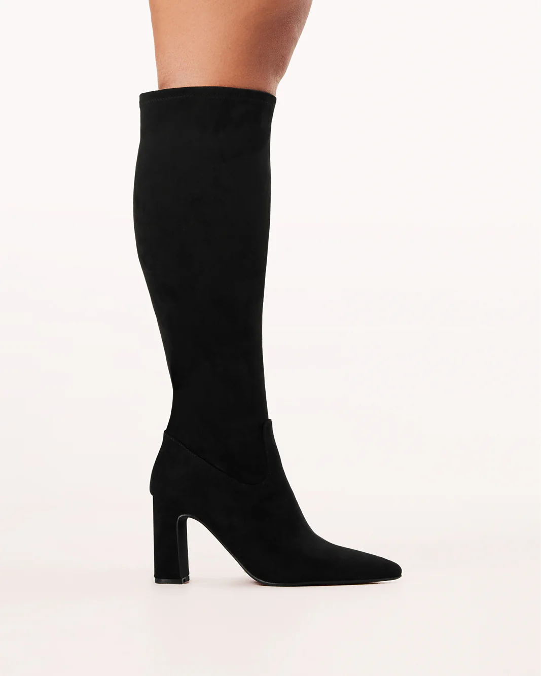 FREDDY CURVE - BLACK SUEDE - Image 5