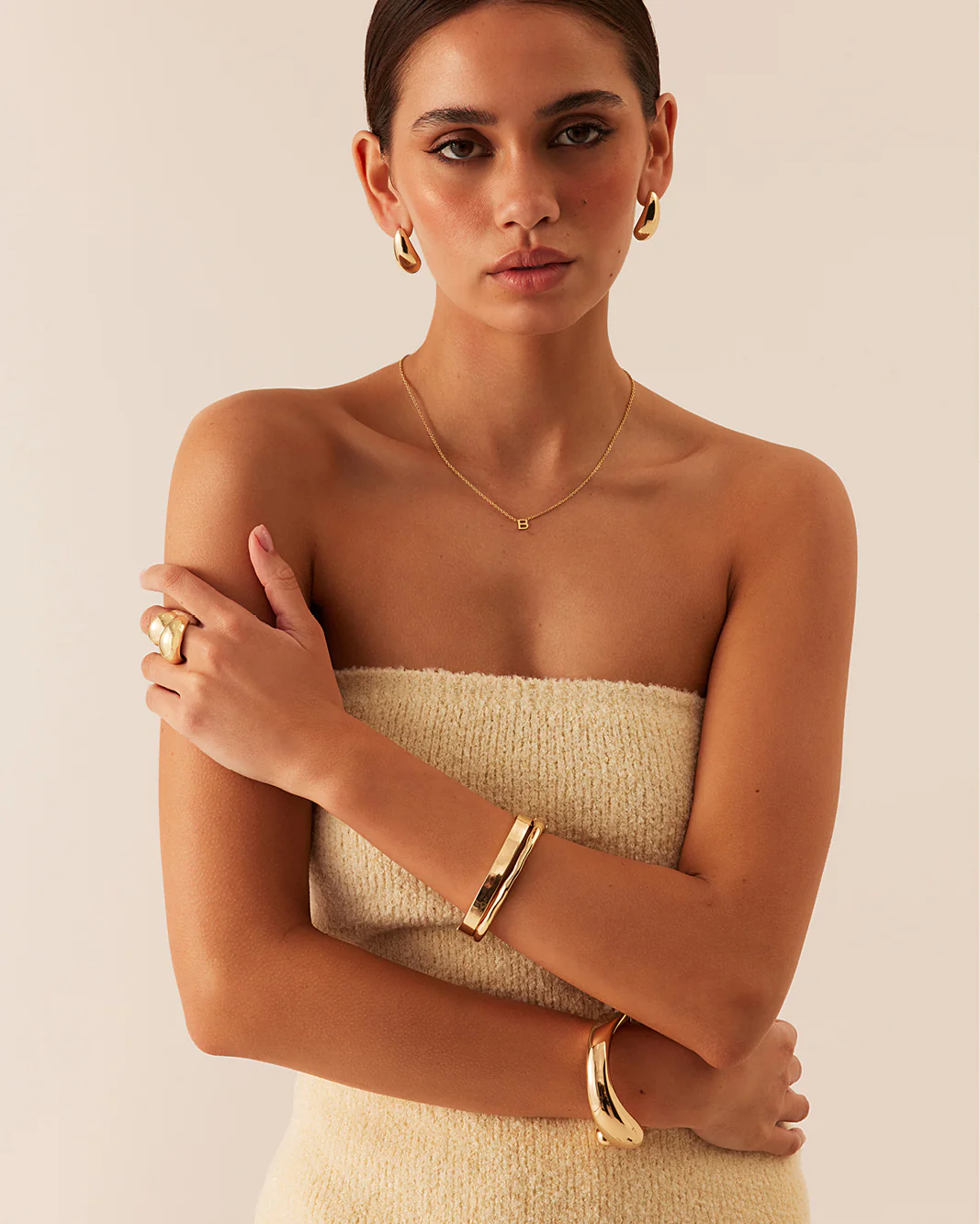 GAIZA BANGLE - GOLD - Image 3