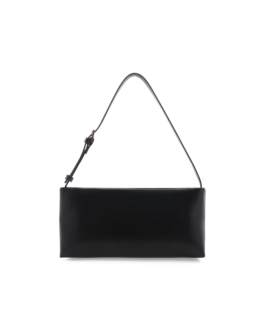 LIVIA SHOULDER BAG - BLACK SHINE