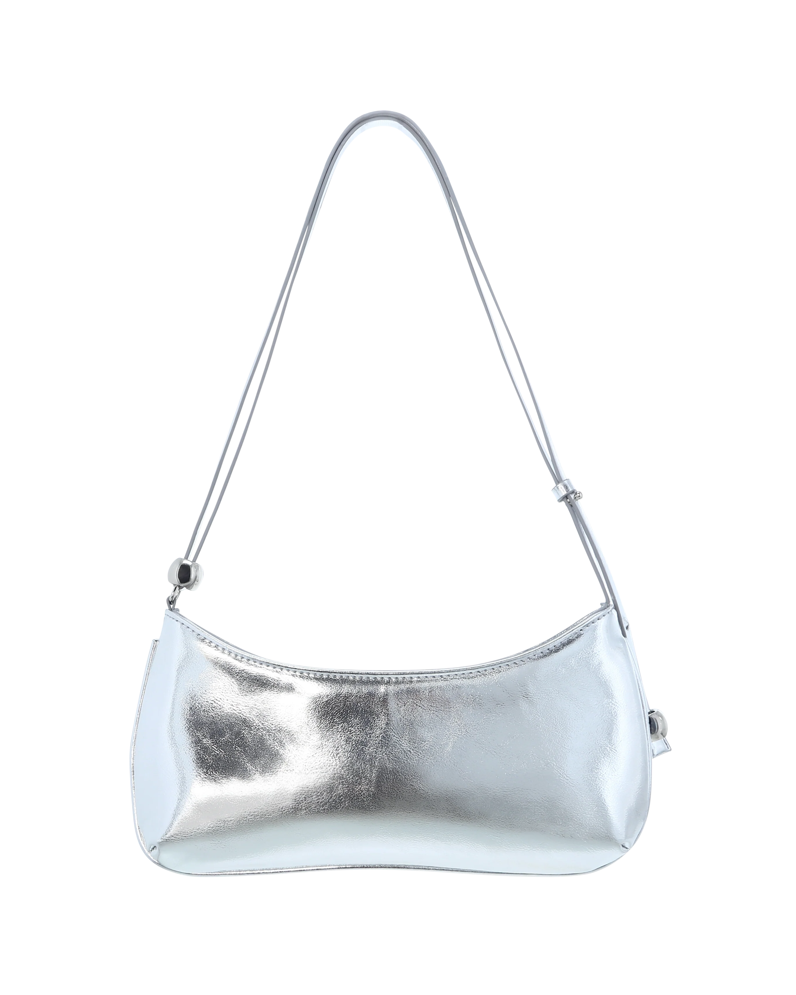 ROSABELLE SHOULDER BAG - SILVER METALLIC