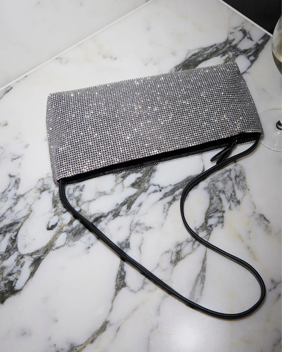 SOPHIA SHOULDER BAG - SILVER-DIAMANTE - Image 4